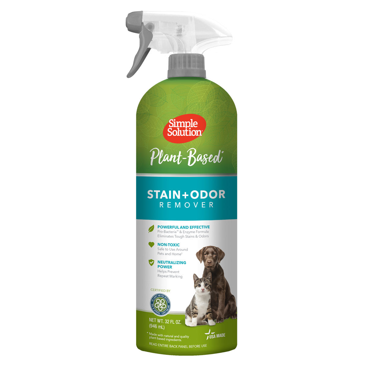 Simple Solution Plant-Based Stain and Odor Remover 32oz