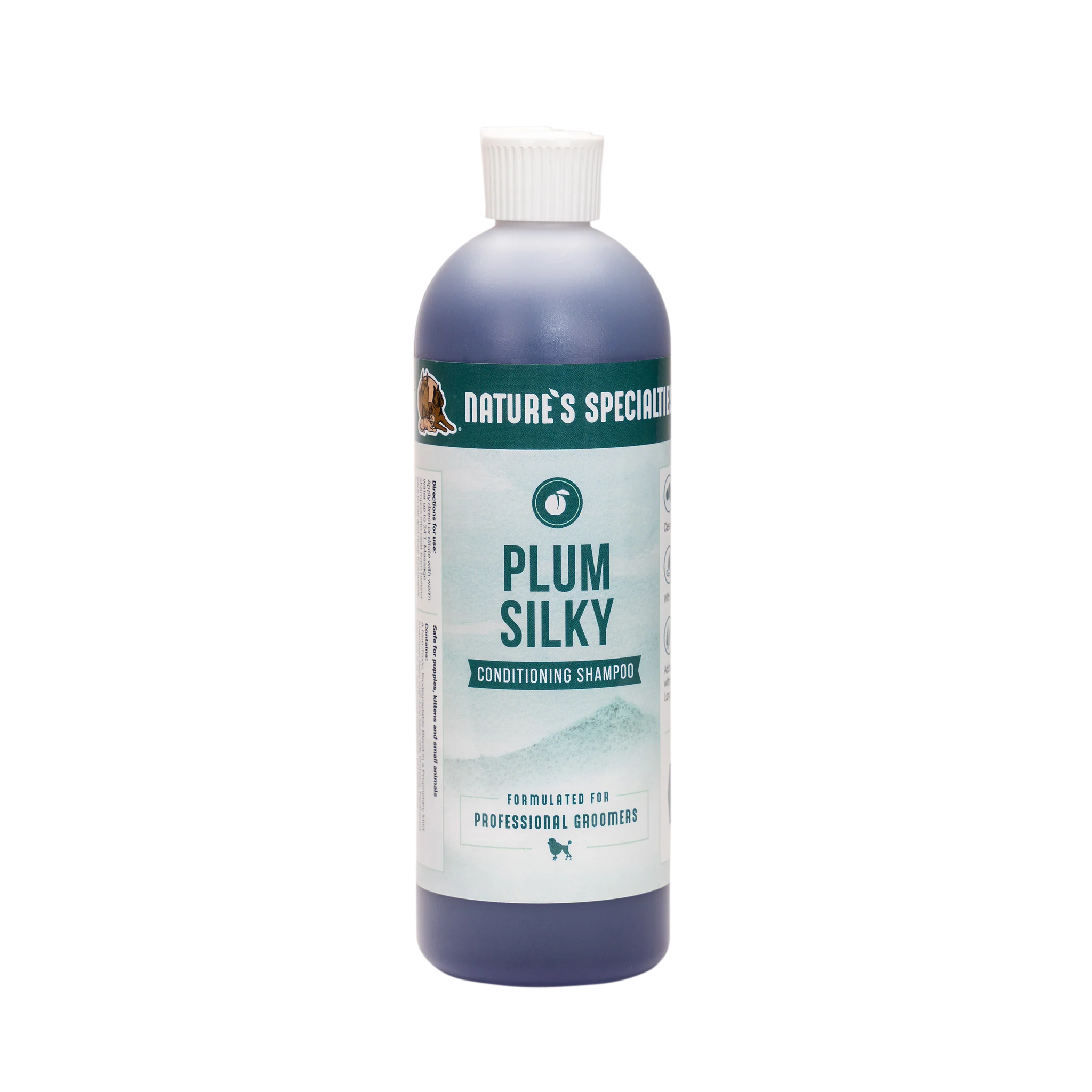 Natures Specialties Plum Silky Shampoo For Dogs & Cats-473ml / 16Oz