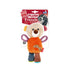 Gigwi Plush Friendz Squeaker Dog Toy - Bear
