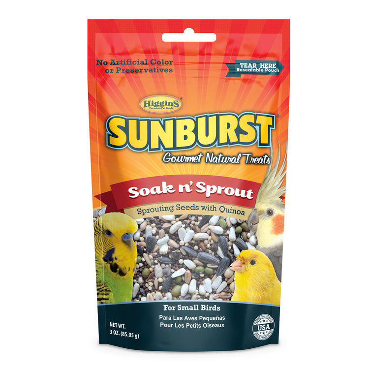 Higgins Sunburst Treats Soak n Sprout 3oz