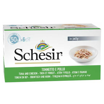 Schesir Cat Multipack Can - Tuna with Chicken 6x50g