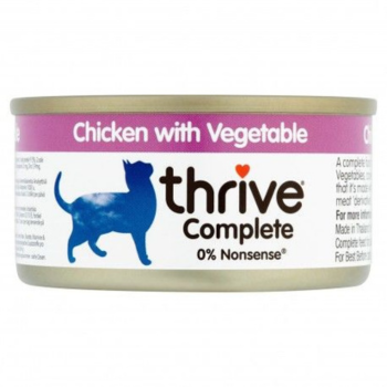 Thrive Complete Cat Chicken w/ Vegetable Wet Food 75g
