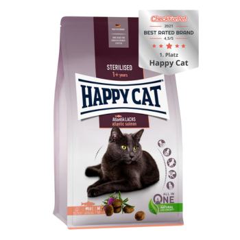 Happy Cat Adult Sterilised Atlantik Lachs Atlantic Salmon 1.3kg