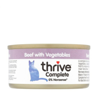 Thrive Complete Cat Beef with Vegetables Wet Food 75g
