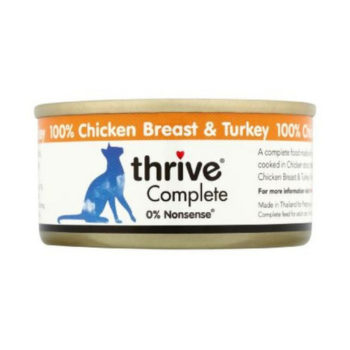 Thrive Complete Cat Chicken & Turkey Wet Food 75g