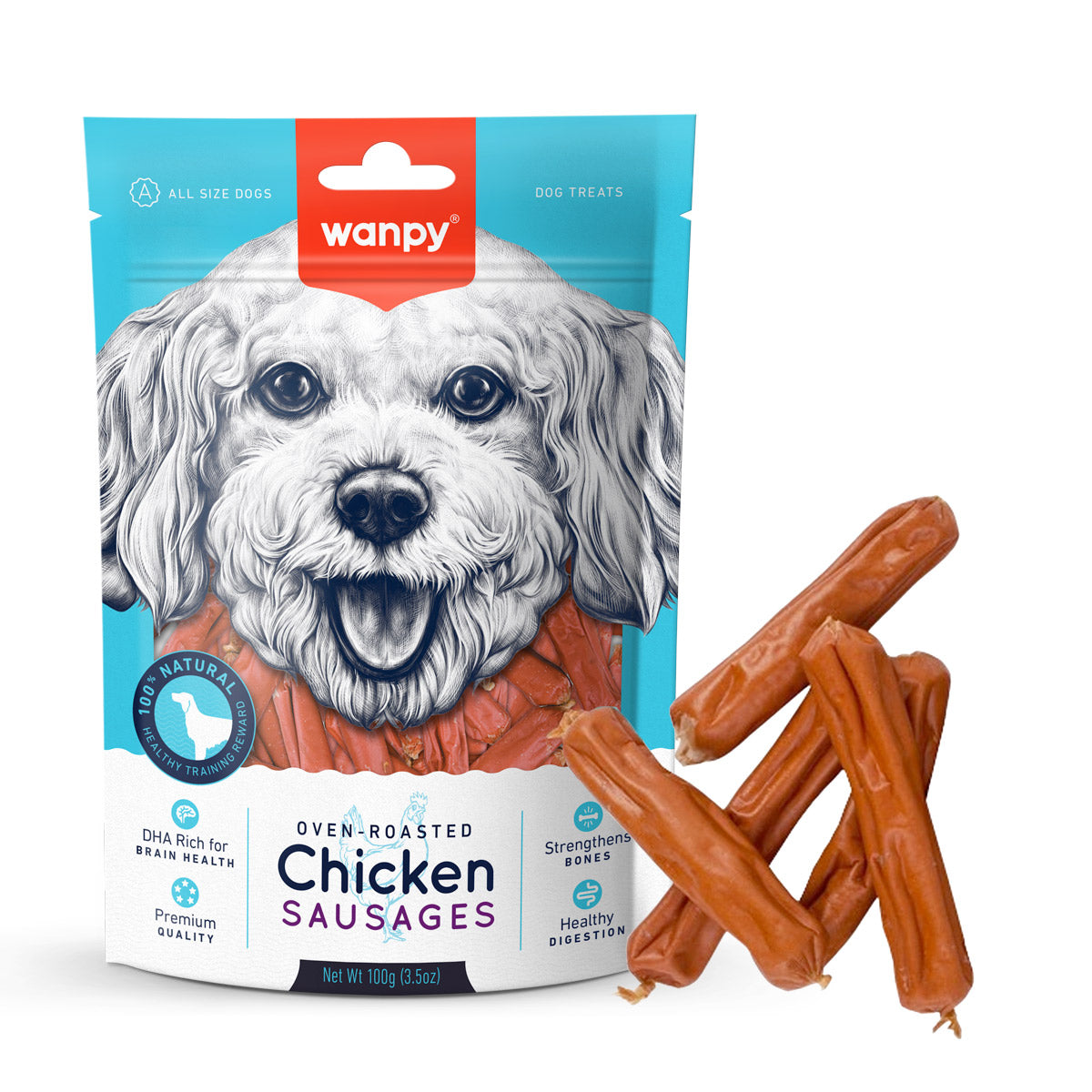 Dog, Treats, Wanpy