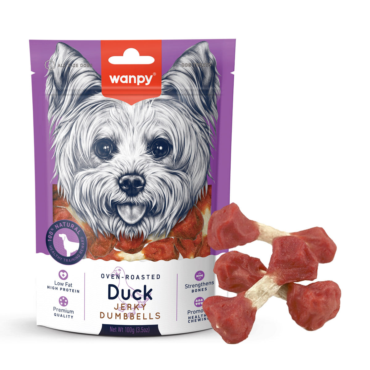 Dog, Treats, Wanpy