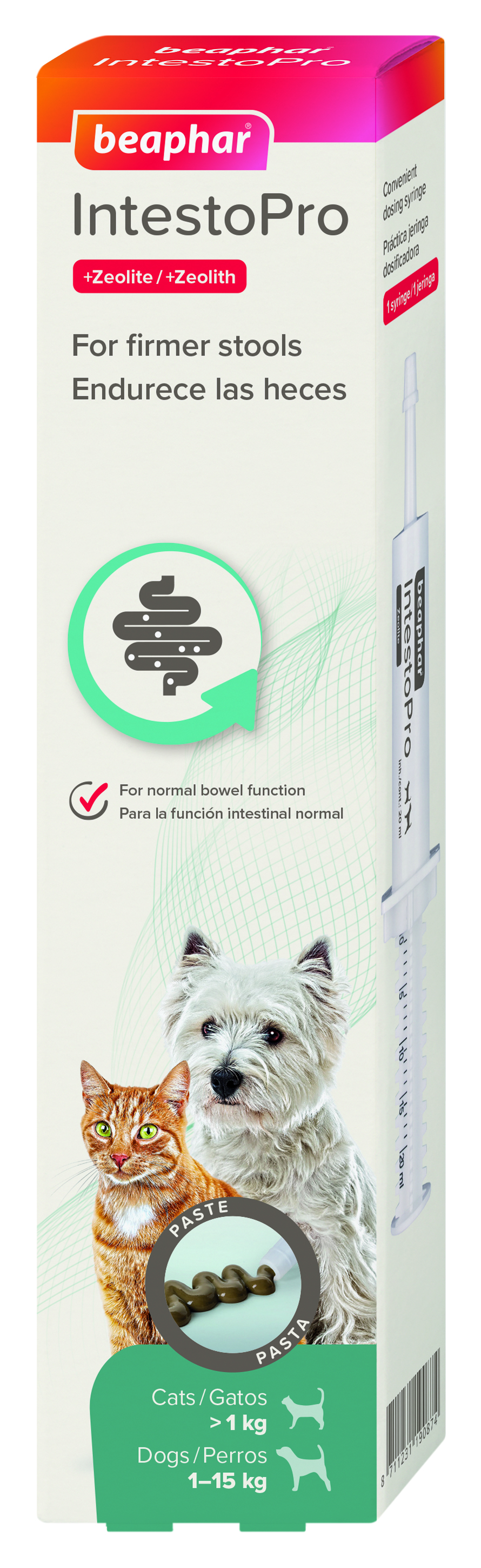 IntestoPro Anti Diarrhea Paste Syringe Small Dog & Cat 20ml