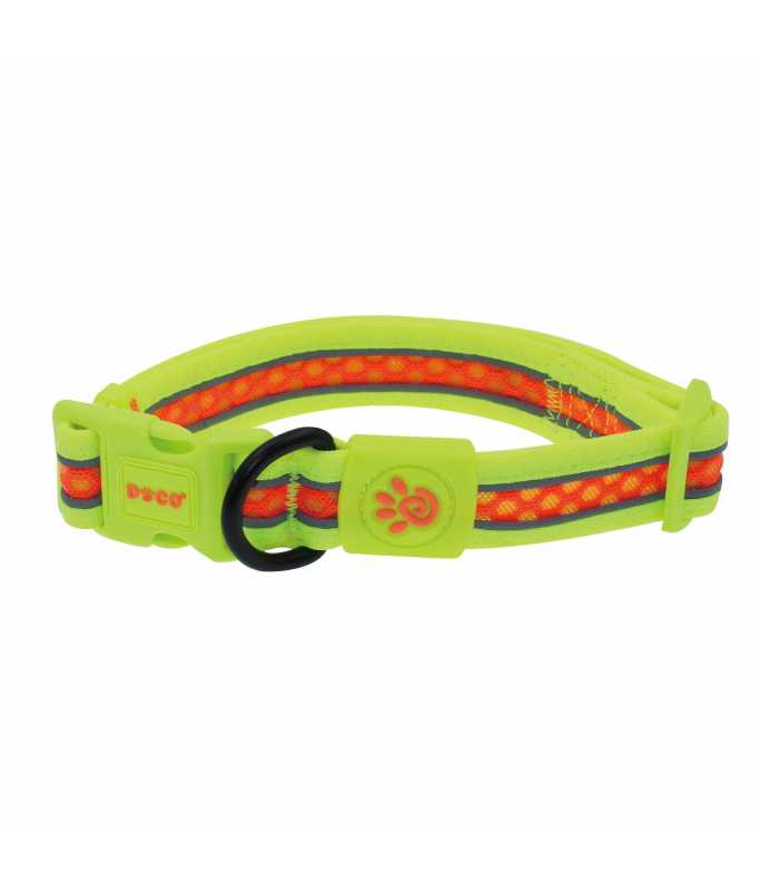 Doco Dog Luna Mesh Collar - Safety Orange L