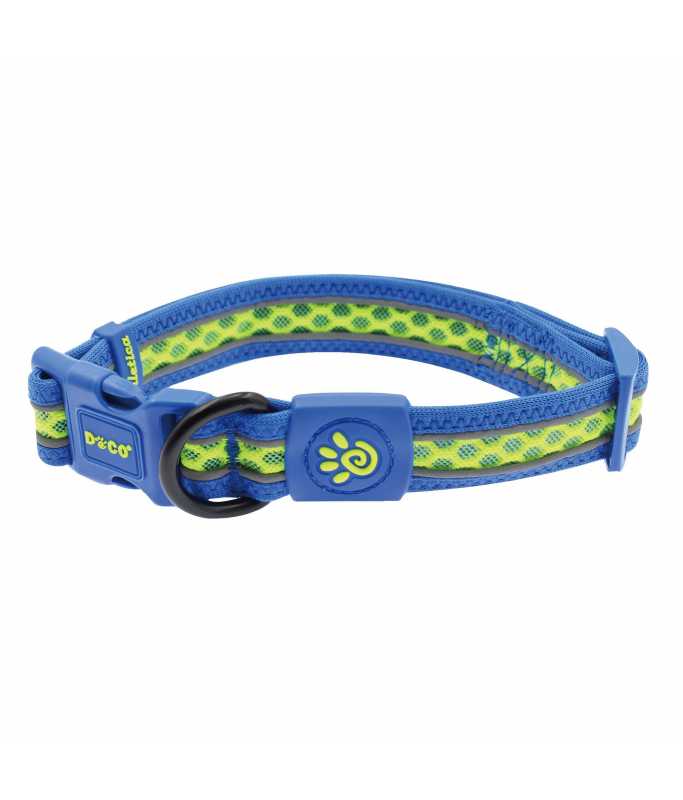 Doco Dog Luna Mesh Collar - Safety Lime M