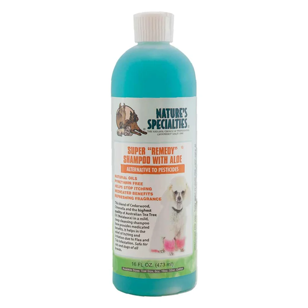 Natures Specialties Super Remedy Shampoo For Dogs & Cats Dogs & Cats 473ml / 16Oz