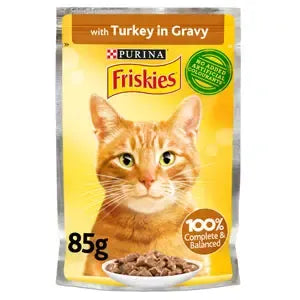 Friskies Cat Wet Food Turkey 85g