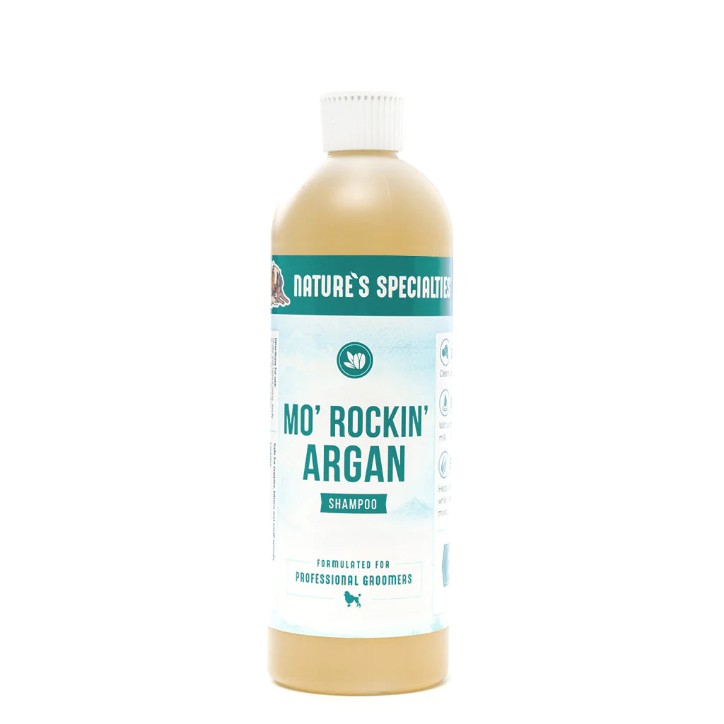 Natures Specialties Mo’ Rockin’ Argan Shampoo For Dogs And Cats - 473 ml / 16Oz