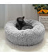 Pado Pet Fluffy Donut Cushion - Grey L