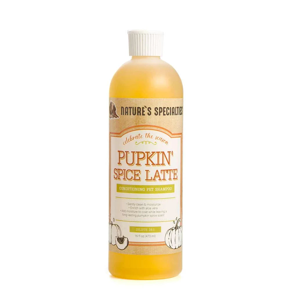 Natures Specialties Pupkin' Spice Latte Conditioning Shampoo For Dogs And Cats - 473ml / 16Oz
