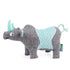 Resploot Black Rhino Dog Toy
