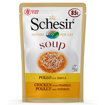 Schesir Cat Soup - Chicken with Pumpkin 85g