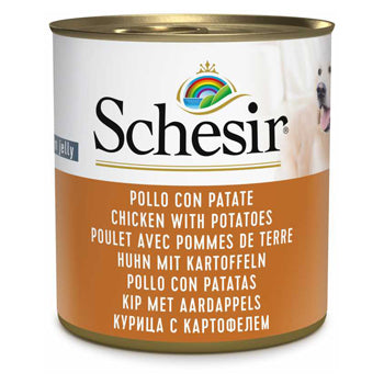 Schesir Dog Multipack Can - Chicken with Potatoes 285g
