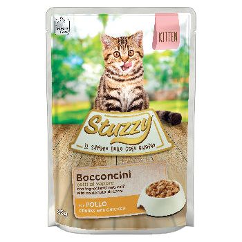 Stuzzy Cat Chunks with Chicken for Kittens 85g