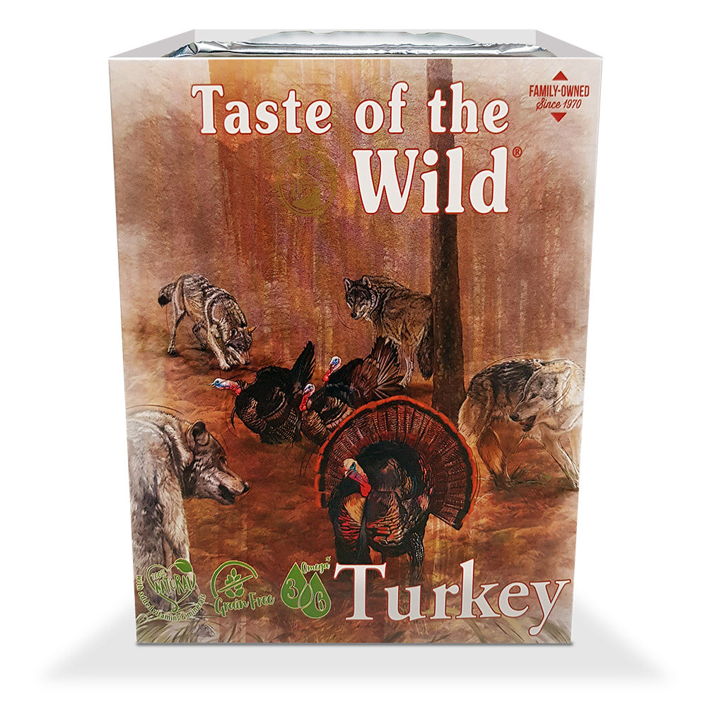 Taste of the Wild Turkey Wet Food Tray 390g