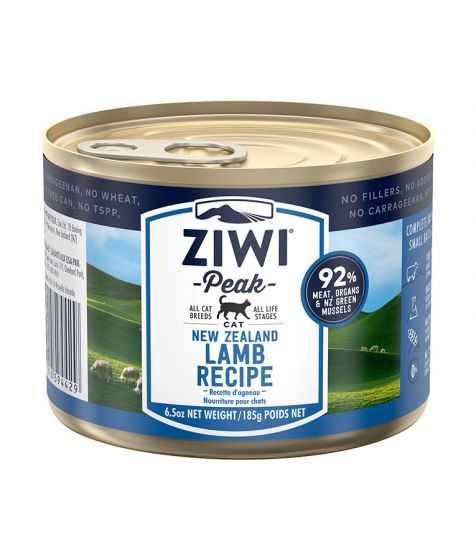 ZiwiPeak Lamb Recipe Canned Cat Food 185g
